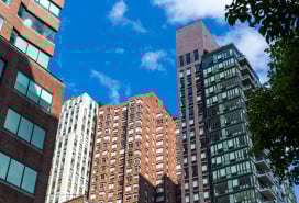 Apartment buildings in Lower Manhattan Apartment buildings in Lower Manhattan