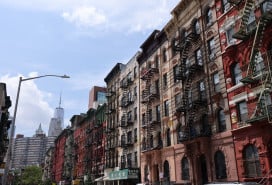 Apartment buildings in Lower Manhattan Apartment buildings in Lower Manhattan
