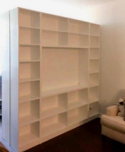 Best temporary bookshelf walls for NYC apartments