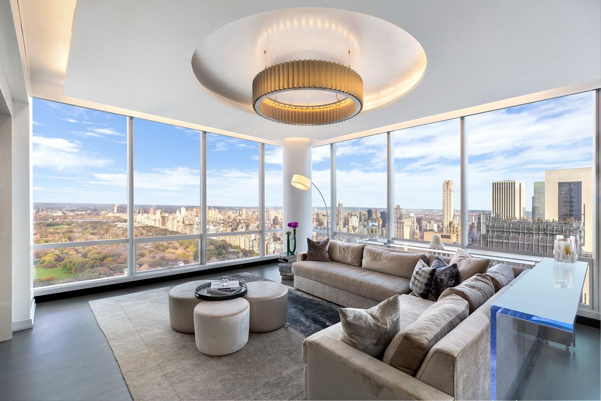 This sky high Billionaires Row apartment is listed for 59 000 a