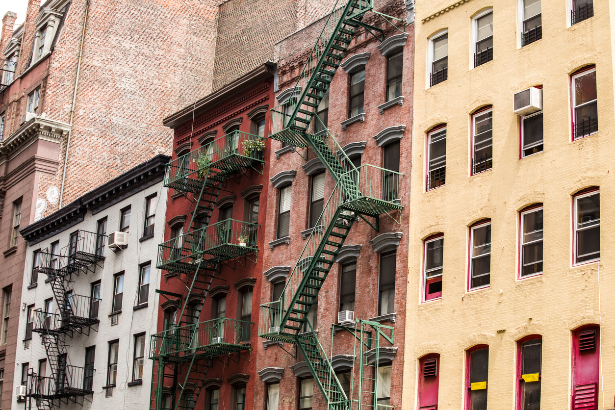Пожарные лестницы Нью-Йорка