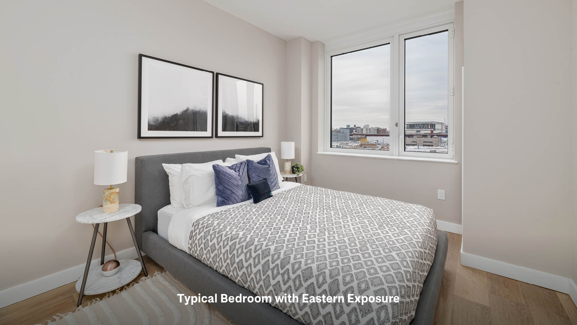 Typical Bedroom with Eastern Exposure