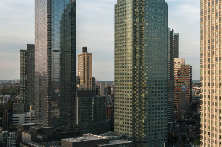 Apartment towers in Long Island City, Queens