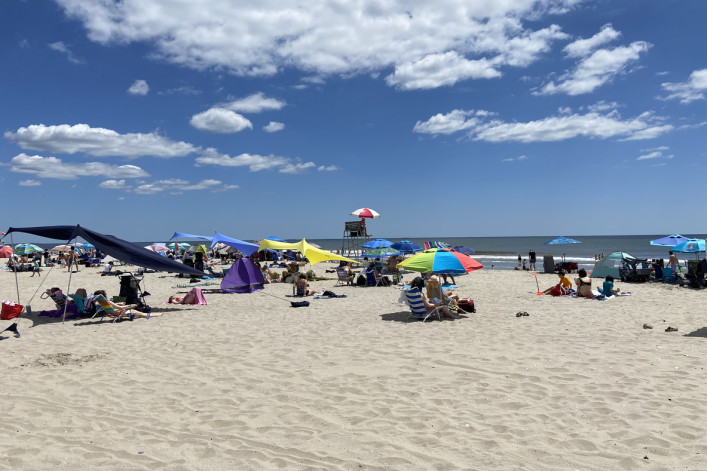 Riis Beach in the Rockaways, Queens