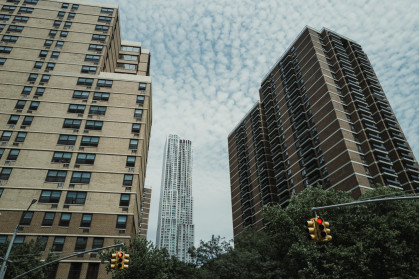 Towers in Manhattan's Financial District