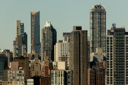 Residential towers on the Upper East Side of Manhattan