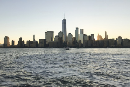NYC seen from the water