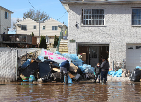 Hurricane Sandy Damage on Staten Island