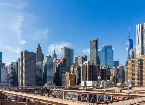 Lower Manhattan buildings