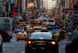 New York City, New York State, Urban Scene, Avenue, City Life, 7nd Avenue, Times Square