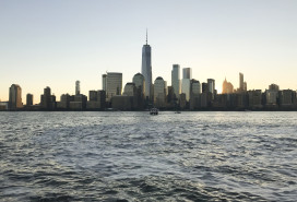 NYC seen from the water