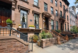 Brownstone ground floor apartment