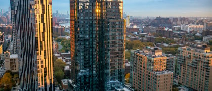 Condo towers in Brooklyn