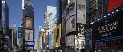 Broadway theaters in Manhattan