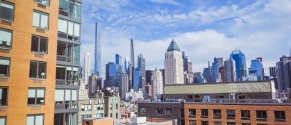 View of Manhattan buildings