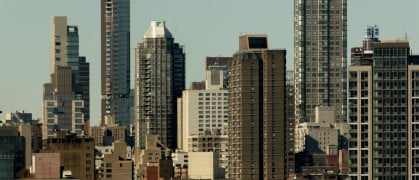 Residential towers on the Upper East Side of Manhattan