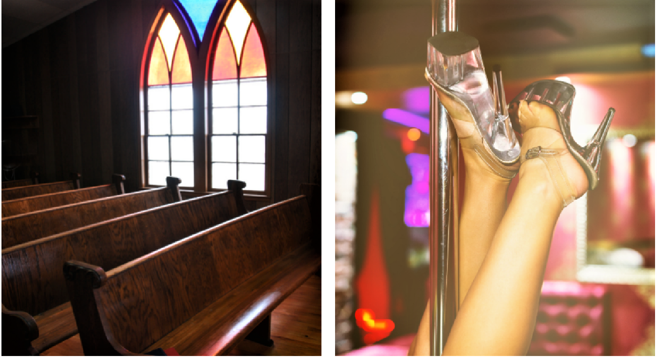 Would you rather live next to a house of worship or a strip club?